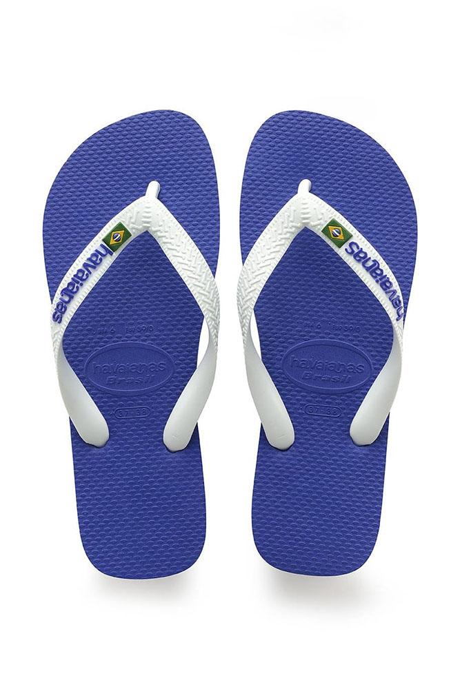 SCARPE UNISEX BLU BRASILLOGO 2711 HAVAIANAS